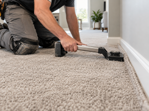 successful carpet installation
