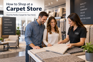 Why Visit the Carpet Store Instead of Buying Online?